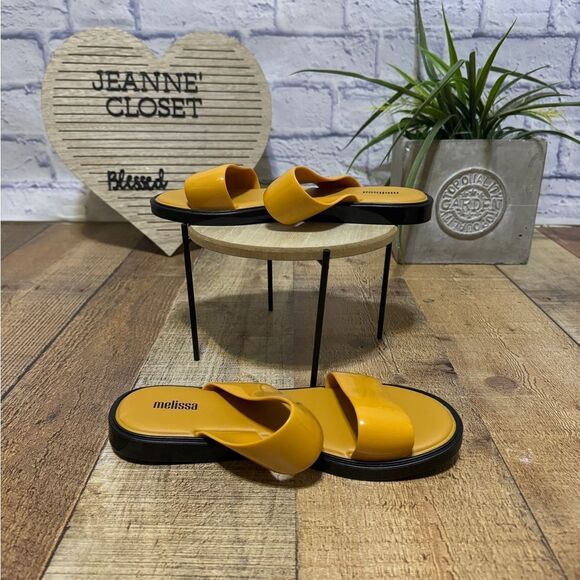 MELISSA BUBBLE - BLACK / CARAMEL US 6 - Picture 5 of 9